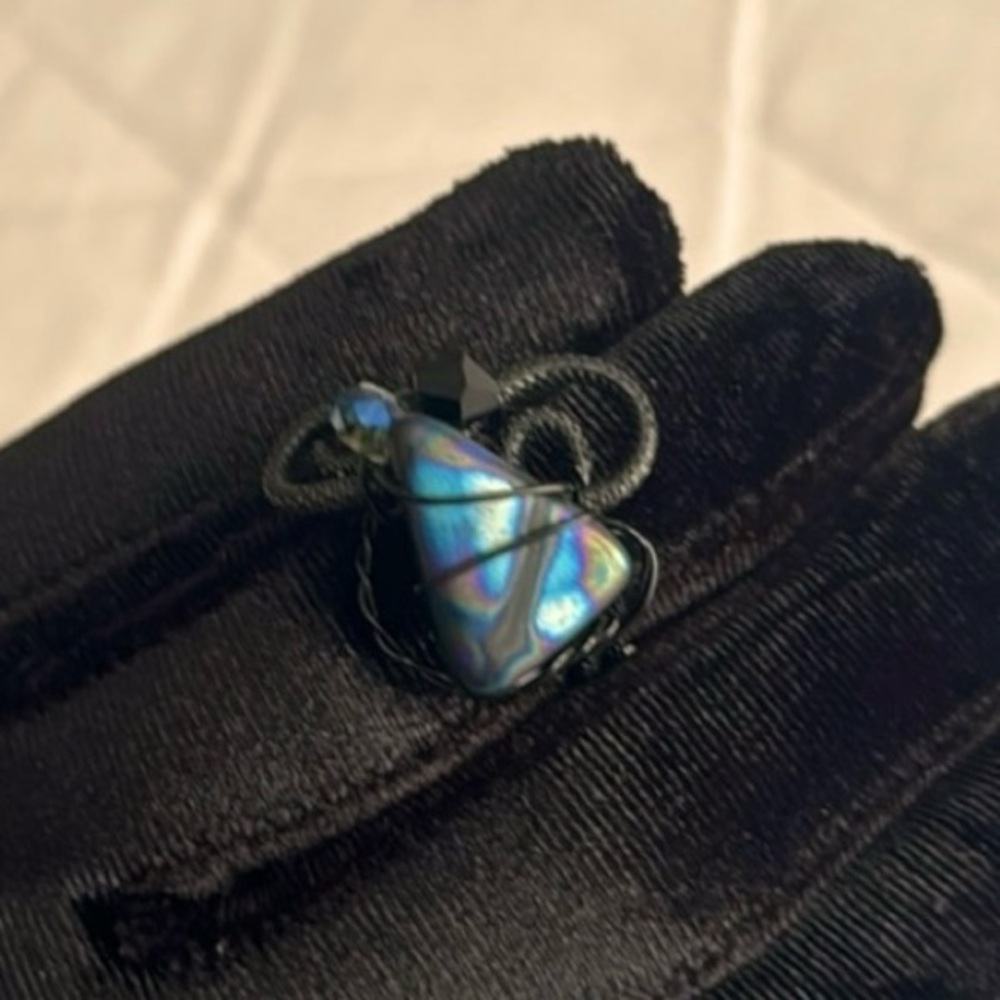 Beaded Wire Ring